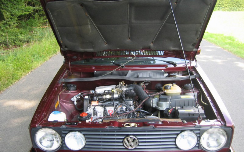 Volkswagen Golf I Cabriolet TOSCANA Original 56900 Km Aus Erster Hand